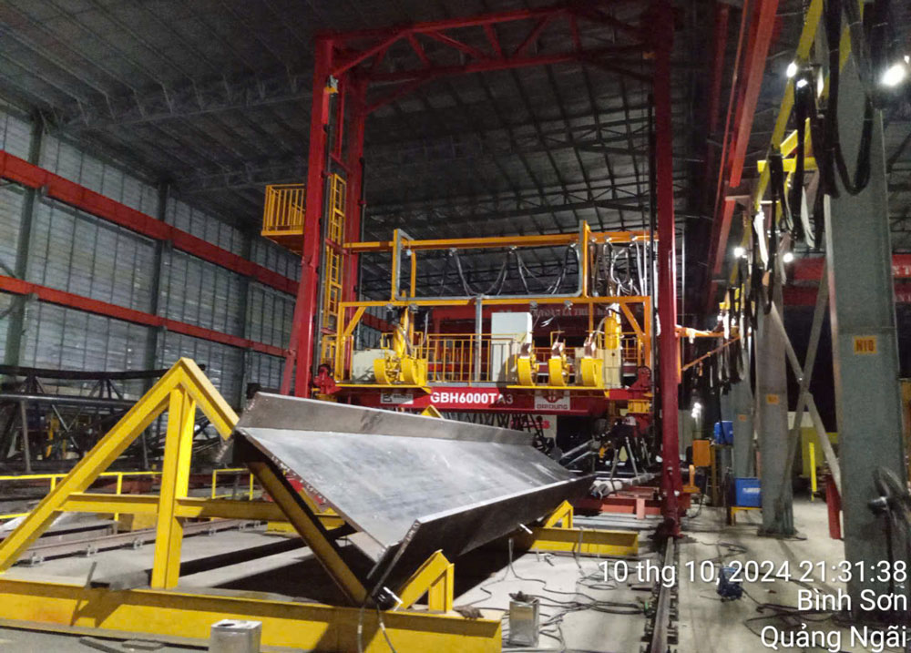 Ứng dụng của cổng hàn dầm trong các ngành sản xuất