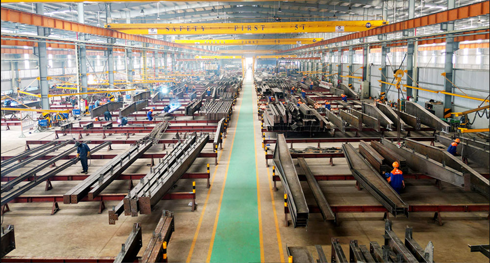 Quy trình sản xuất kết cấu thép