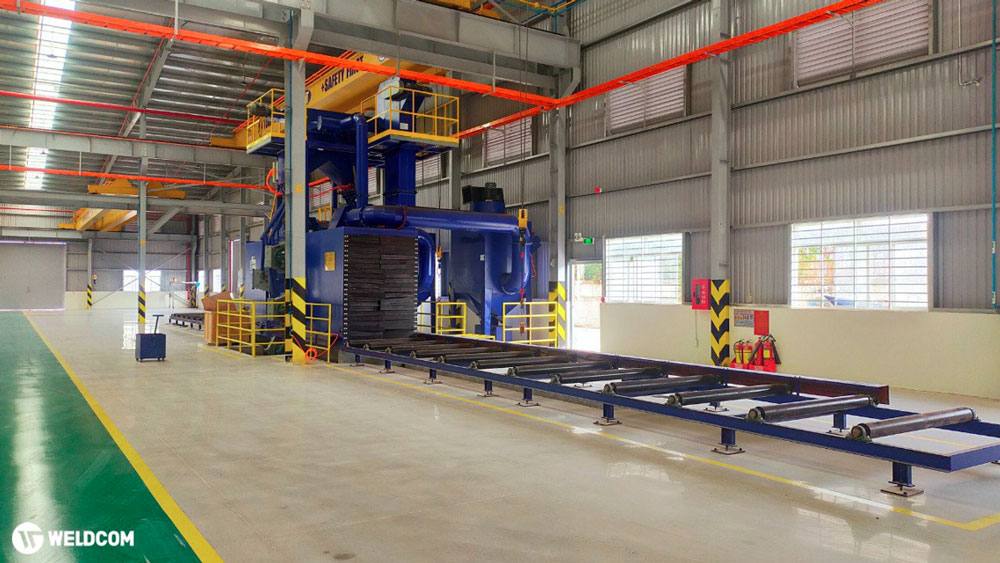 Giới thiệu máy phun bi Bruco