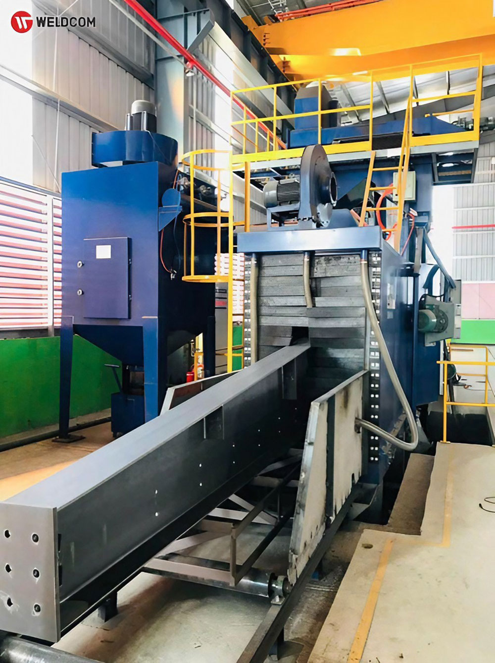 Lợi ích của máy phun bi trong gia công bề mặt