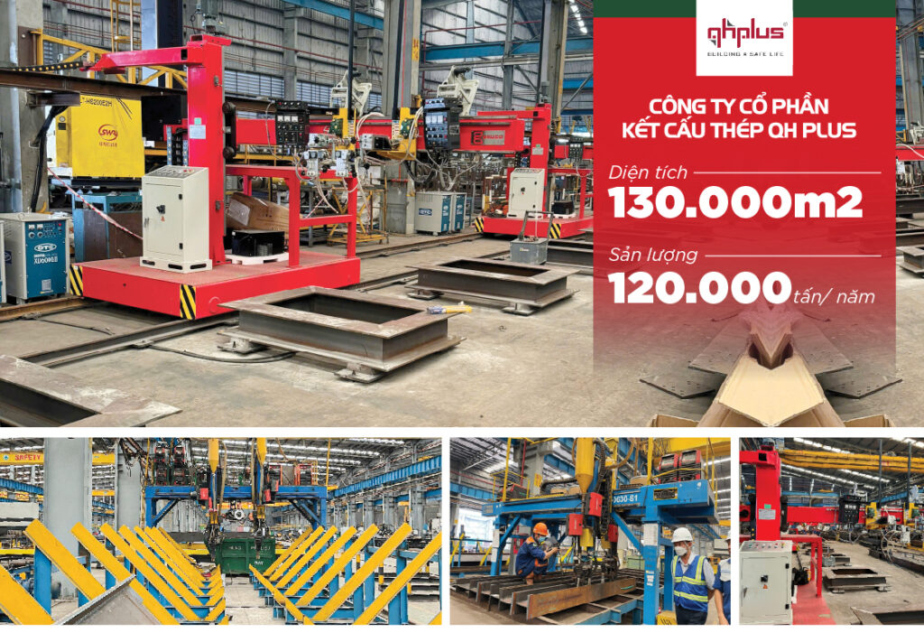 CÔNG TY CỔ PHẦN KẾT CẤU THÉP QH PLUS